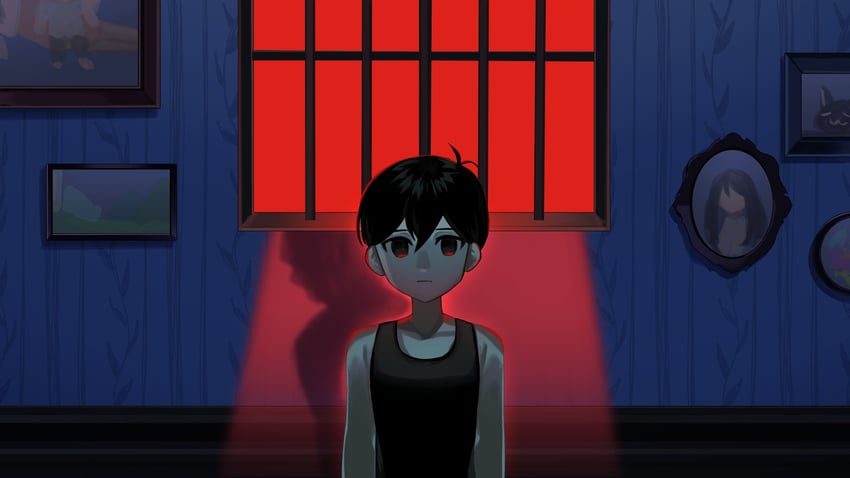 omori, mari, and mewo (omori) drawn by keiseki1