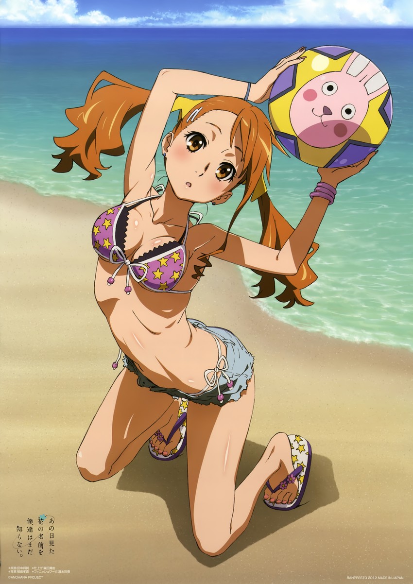 anjou naruko (ano hi mita hana no namae wo bokutachi wa mada shiranai.) drawn by tanaka_masayoshi