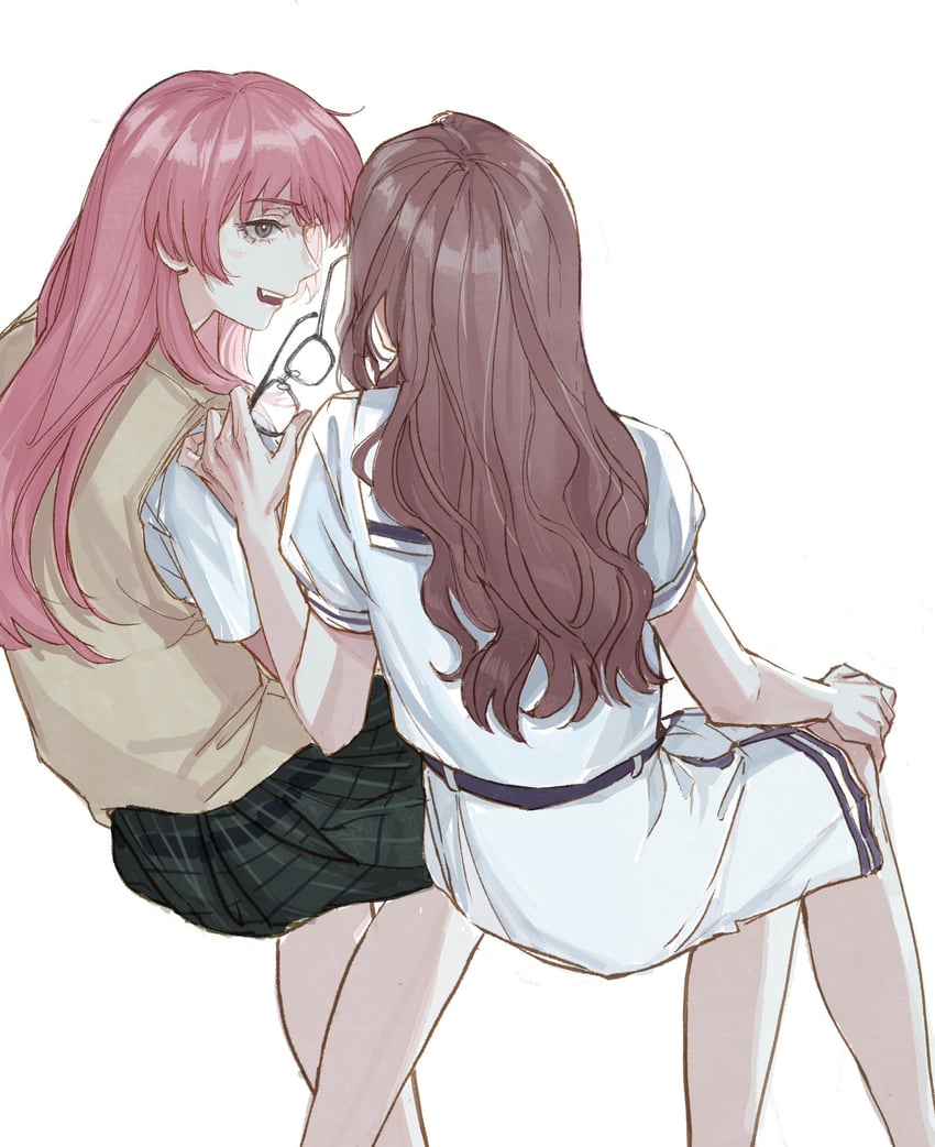 chihaya anon and nagasaki soyo (bang dream! and 1 more) drawn by deerwhisky