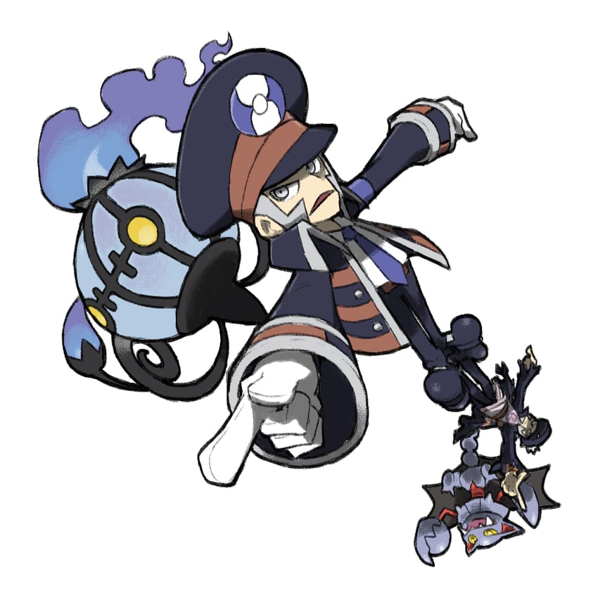 ingo, chandelure, and gliscor (pokemon and 2 more) drawn by blacknirrow