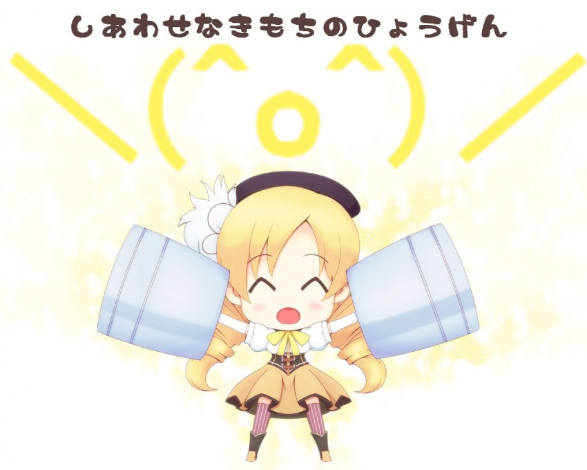 tomoe mami (mahou shoujo madoka magica) drawn by musashino_udon