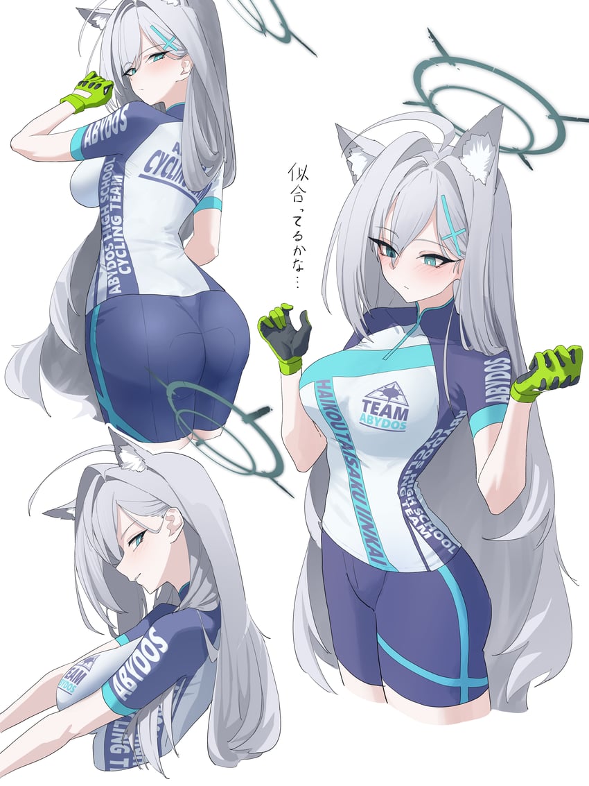shiroko and shiroko terror (blue archive) drawn by isuka_(isuka_83)