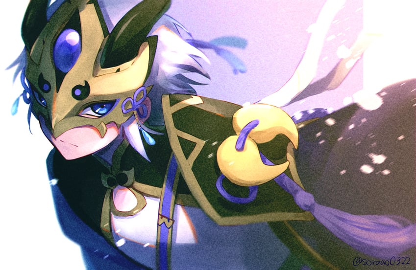 prince of lan ling (fate and 1 more) drawn by soraao0322