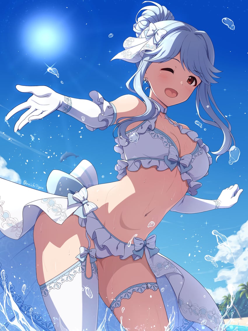 tenkubashi tomoka (idolmaster and 2 more) drawn by mei_ichi