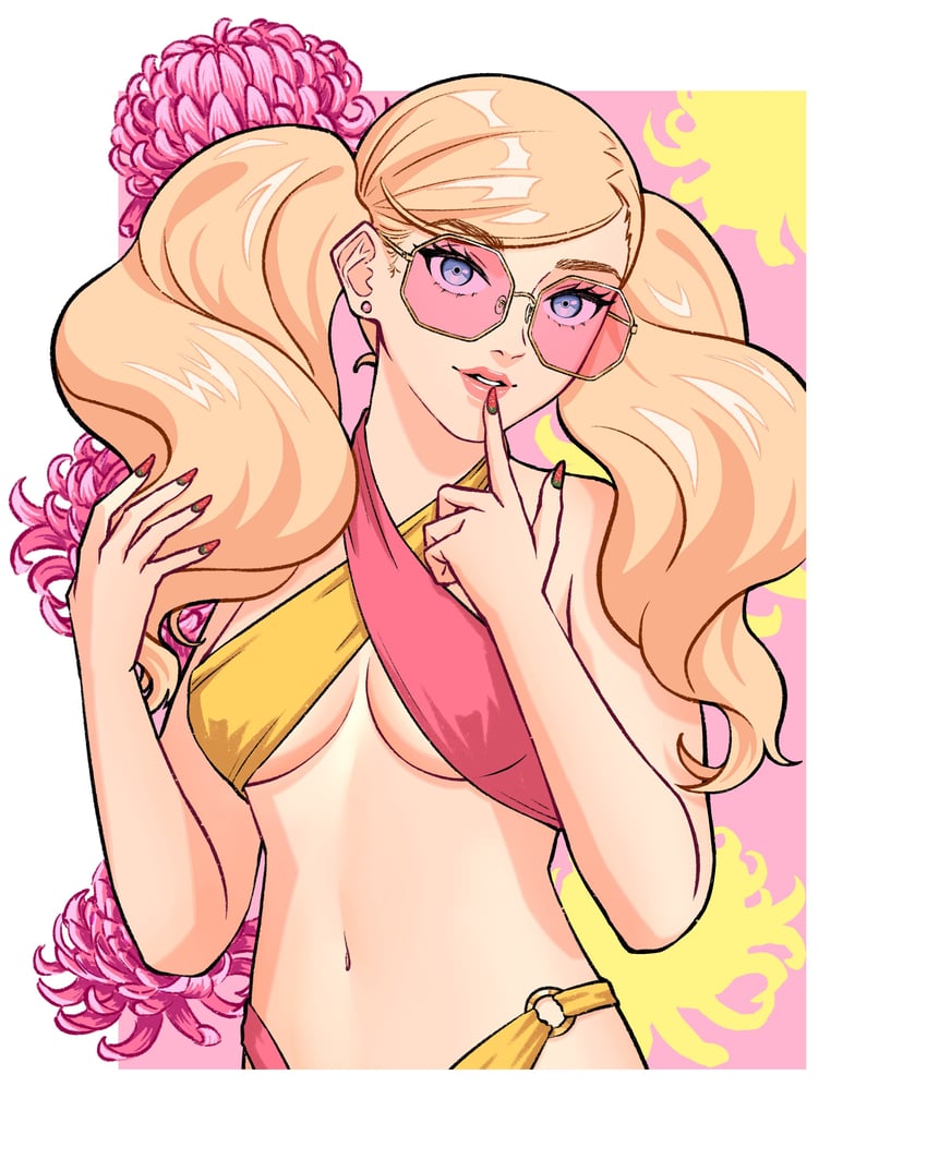 takamaki anne (persona and 1 more) drawn by version5art