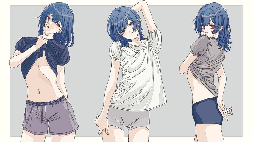 morino rinze (idolmaster and 1 more) drawn by paddy_field