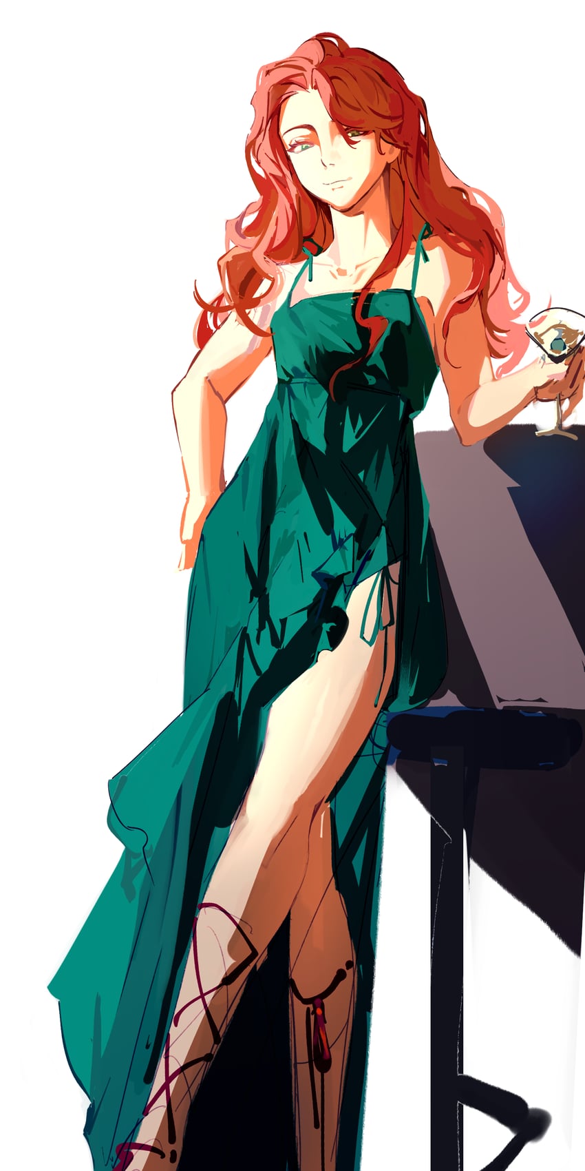 klein moretti and helene sauron (lord of the mysteries) drawn by bieyongbaowodebuwanmei