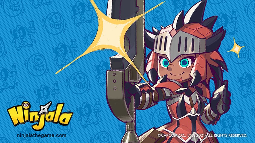 gumchi and emma (monster hunter and 4 more) drawn by rianti-wong