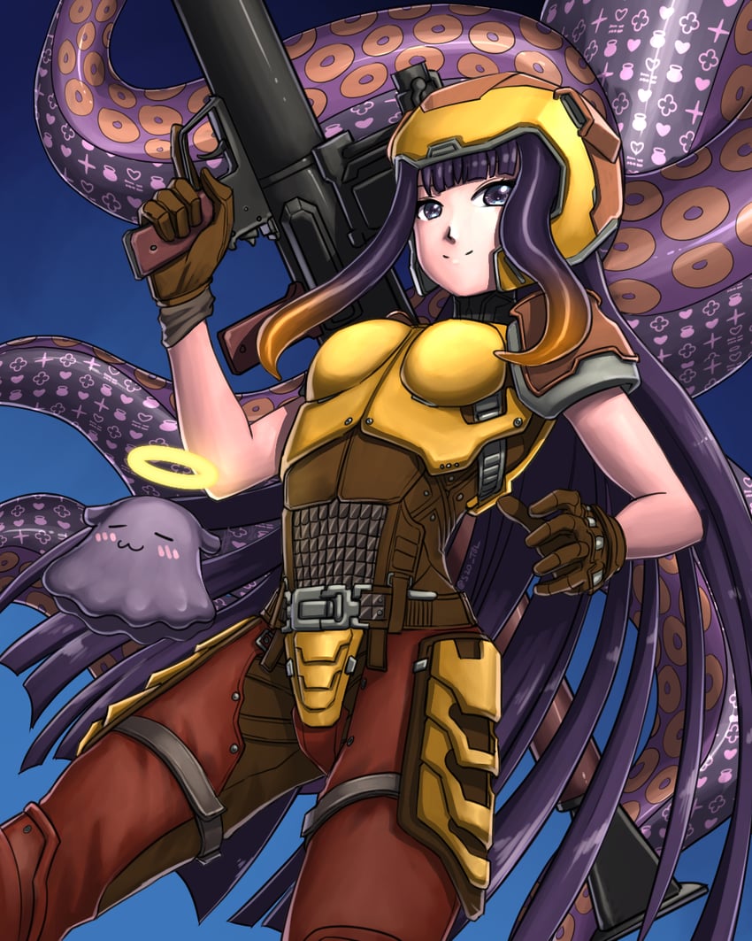 ninomae ina'nis, takodachi, and ranger (hololive and 3 more) drawn by substance20