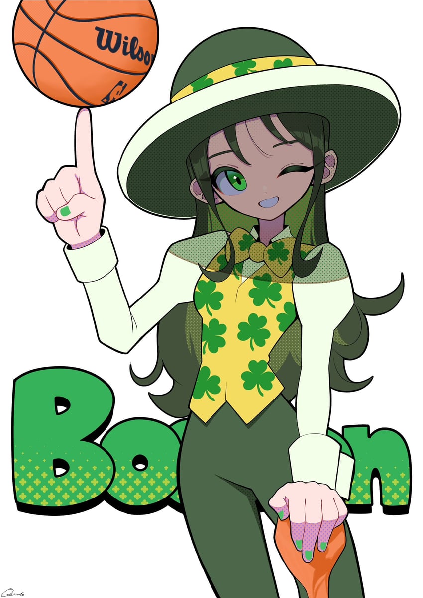 lucky the leprechaun (national basketball association and 2 more) drawn by ozido