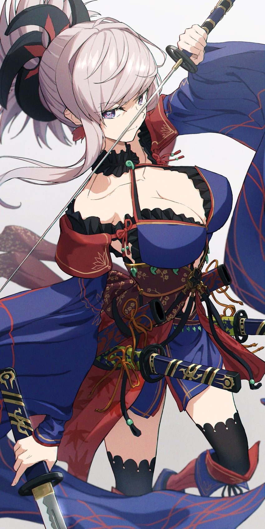 miyamoto musashi (fate and 1 more) drawn by kamo_ashi