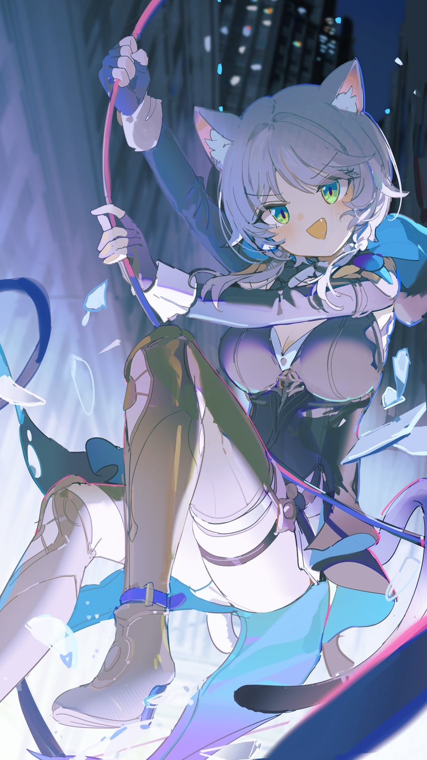 cipher (honkai and 1 more) drawn by coria