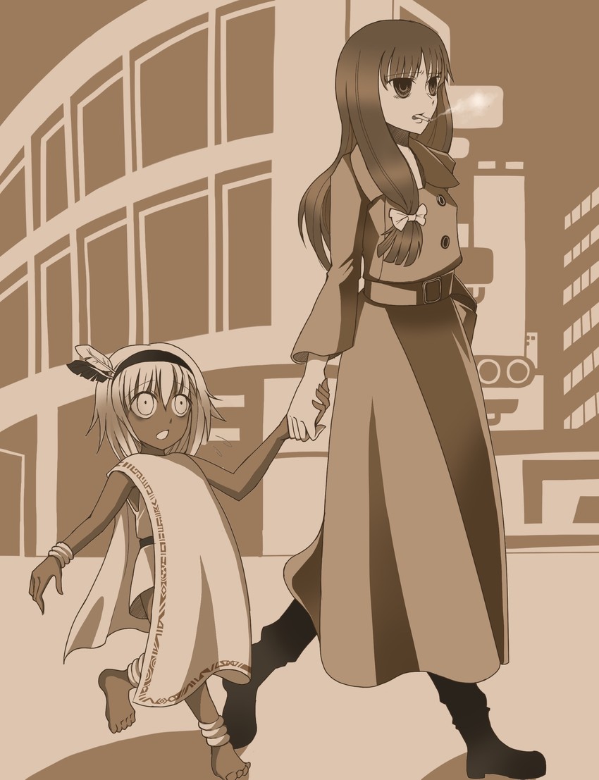 konpaku youmu, patchouli knowledge, taisa, and asatsuki (touhou and 2 more) drawn by tsuno_(nicoseiga11206720)