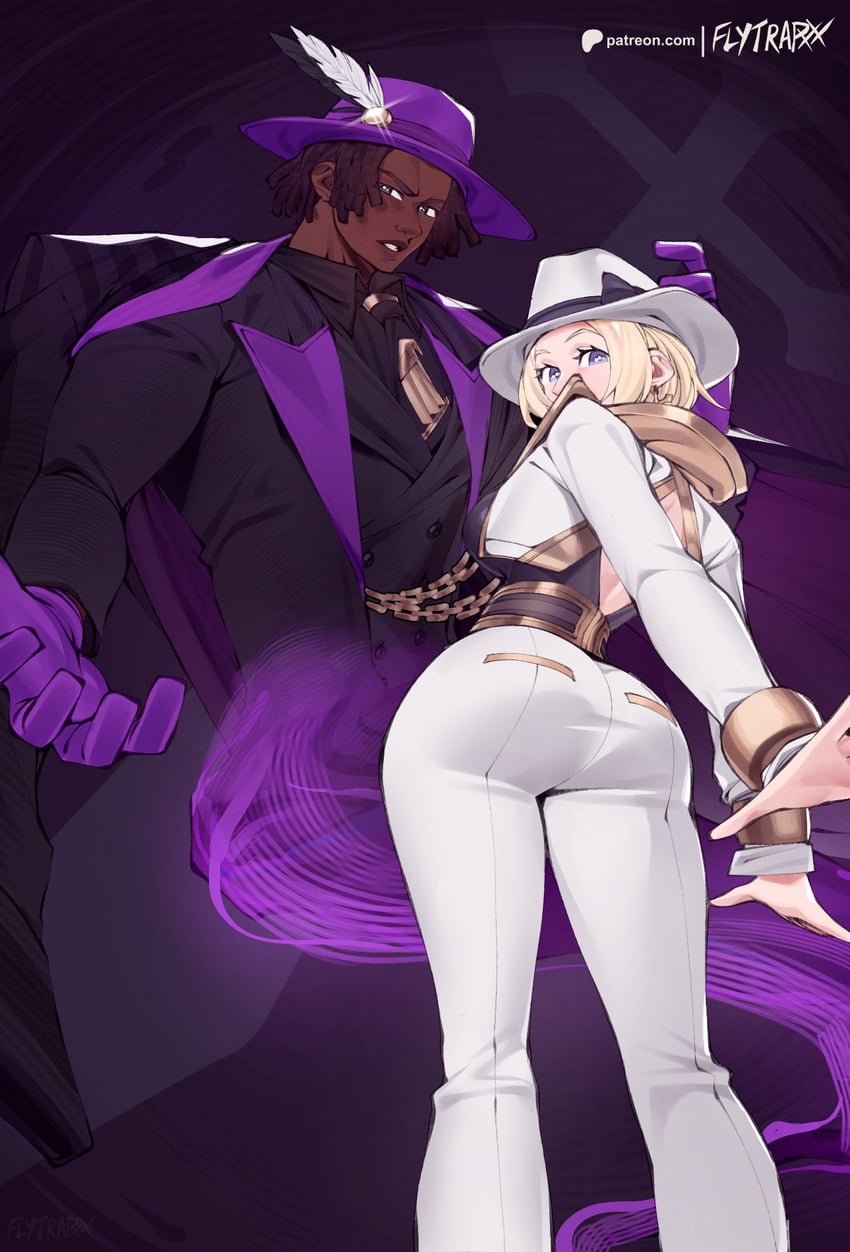 dagger and cloak (marvel and 1 more) drawn by flytrapxx