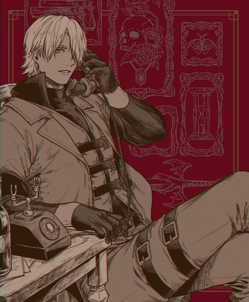 dante (devil may cry and 1 more) drawn by dbox_2525