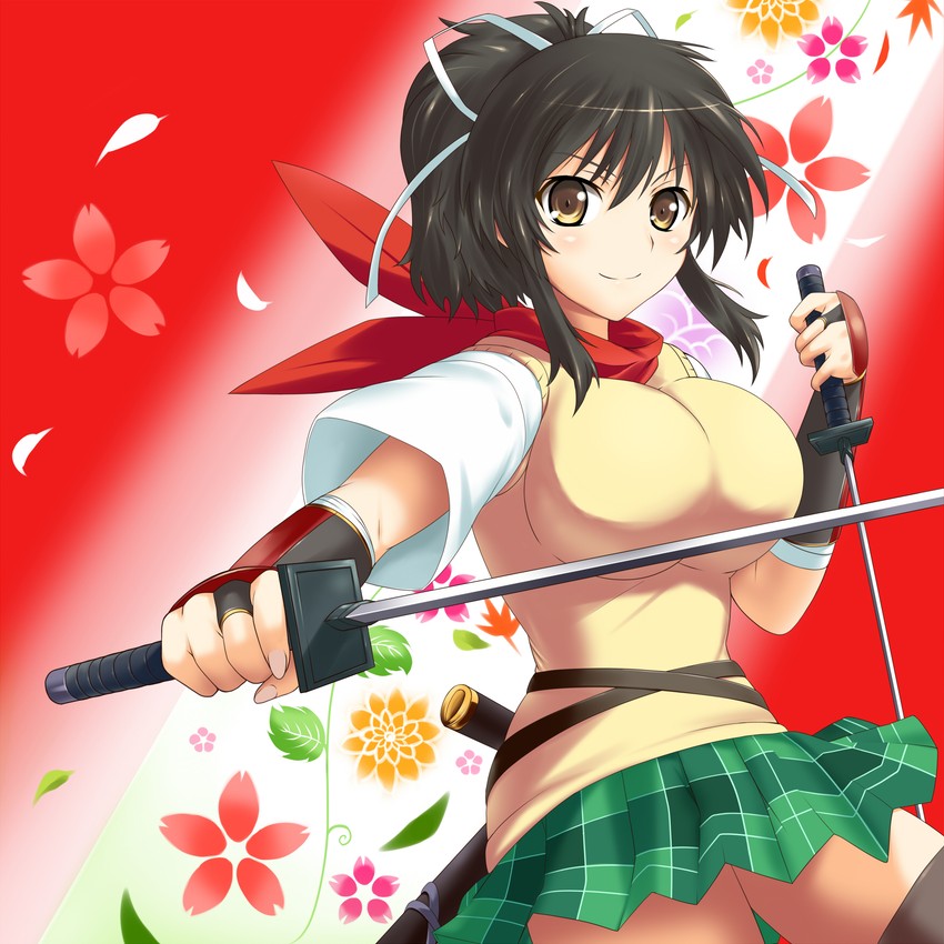 asuka (senran kagura and 1 more) drawn by nishiumi_yuuta