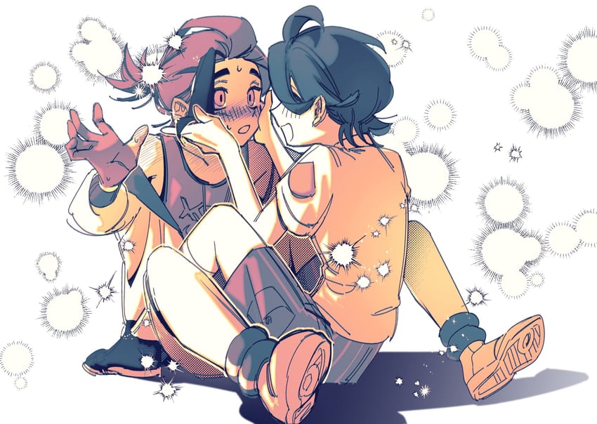 kieran and juliana (pokemon and 1 more) drawn by gae_again_c