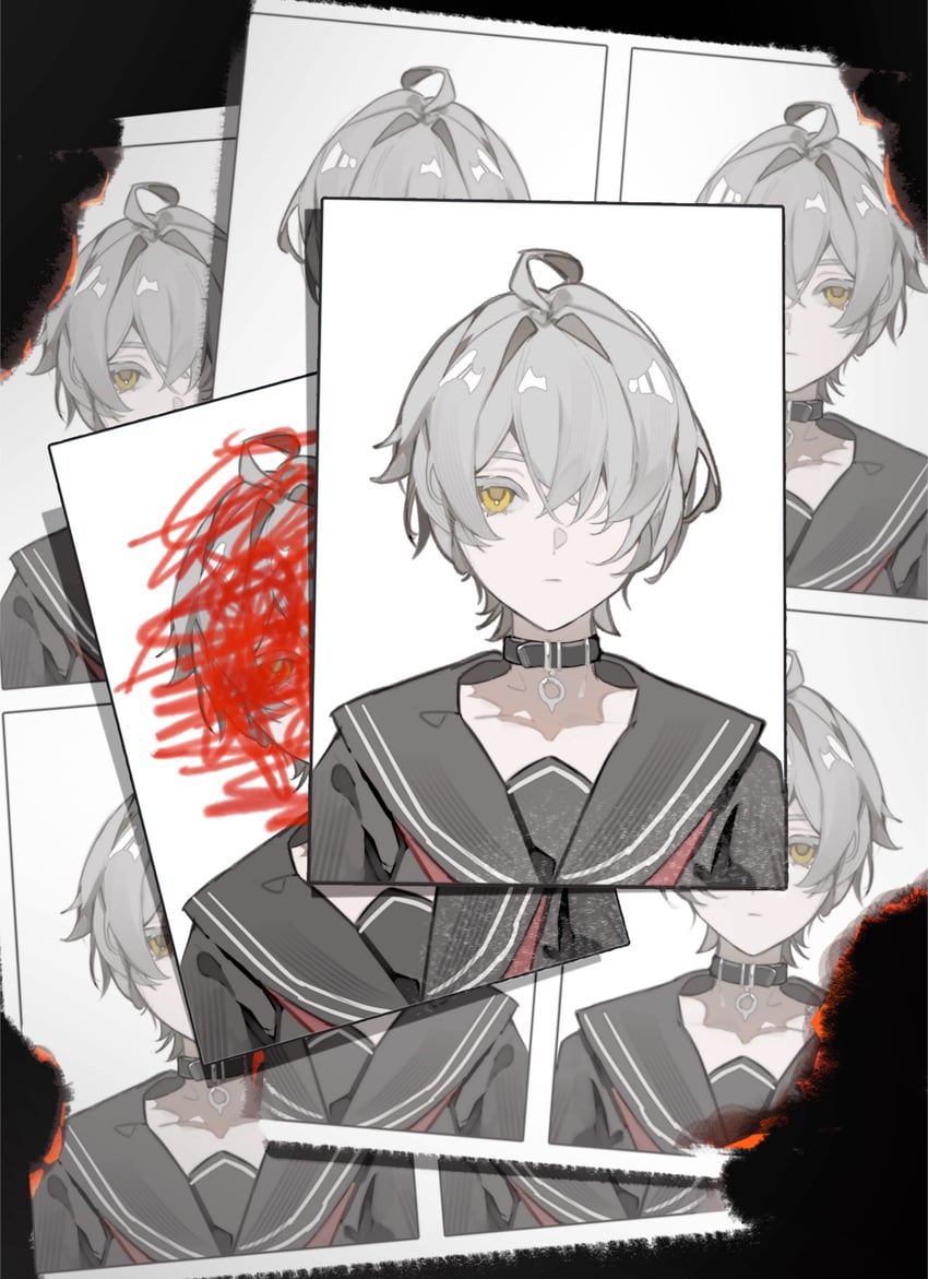 yata and yata: fulgor (punishing: gray raven) drawn by eoo_eewei