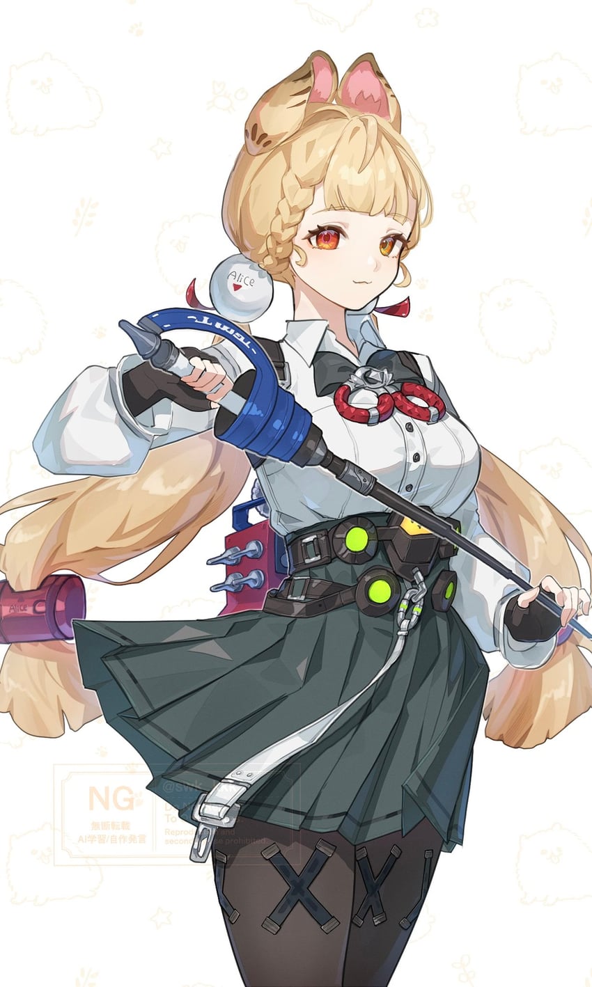 alice thymefield (zenless zone zero) drawn by suwa_(swk_kkk)