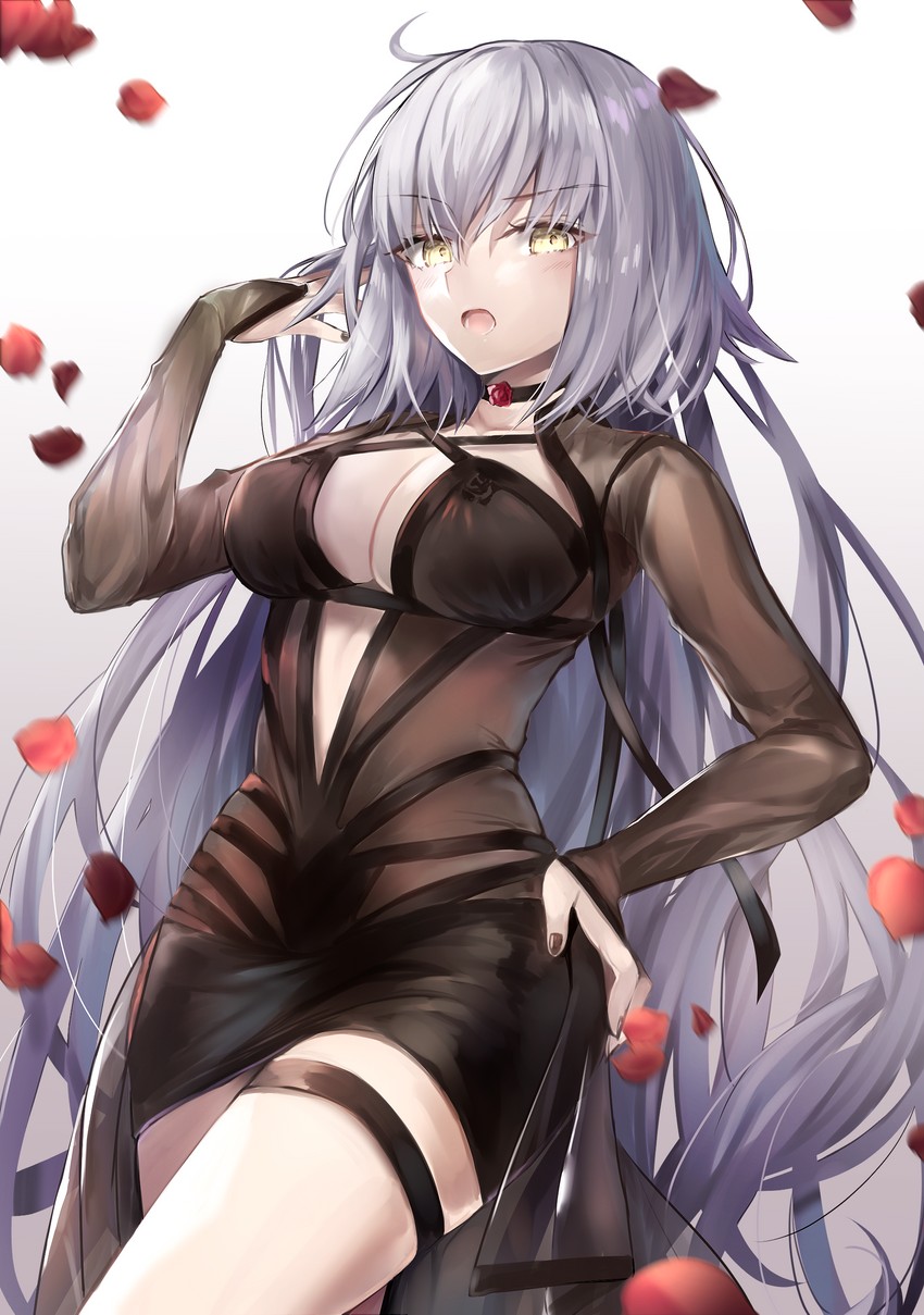 jeanne d'arc alter (fate and 1 more) drawn by hane_yuki
