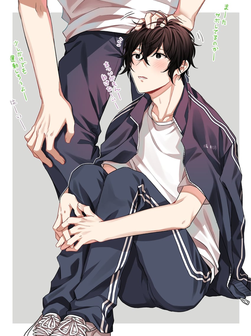 murata ugetsu and kaji akihiko (given) drawn by pinoli_(pinoli66)