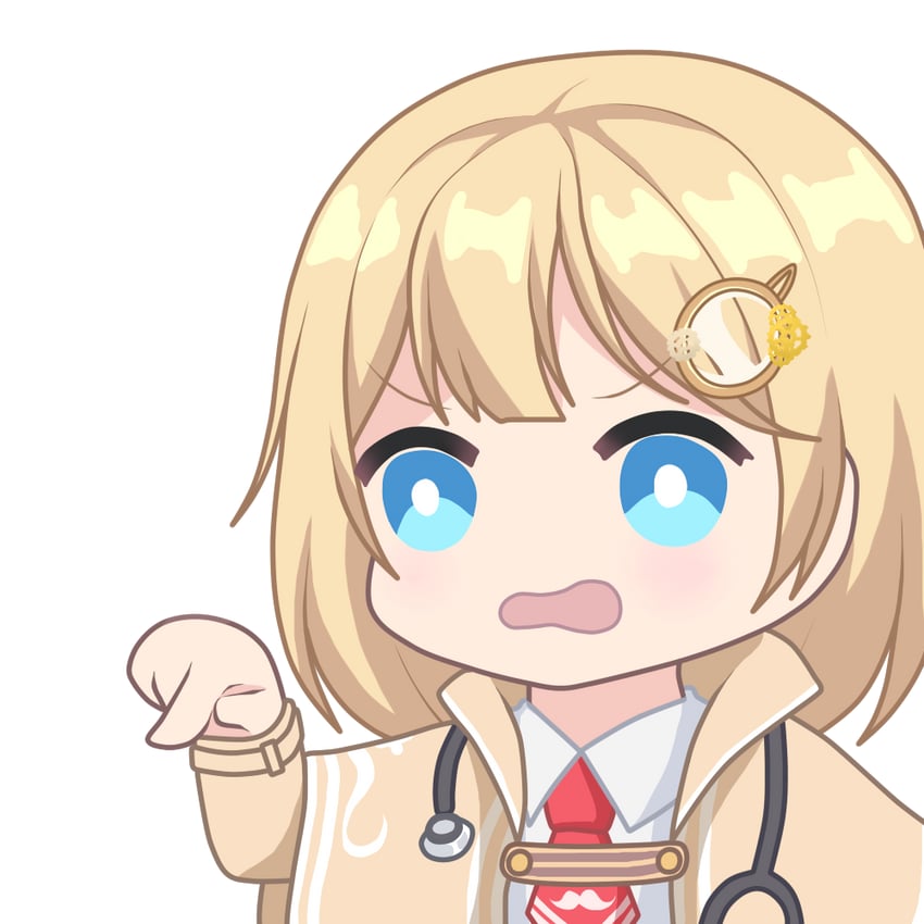 watson amelia (hololive and 1 more) drawn by zephylyne