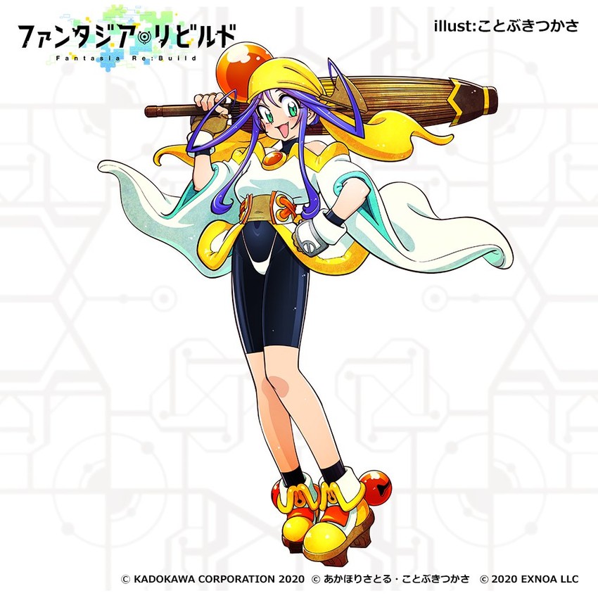 lime (saber marionette j and 1 more) drawn by kotobuki_tsukasa