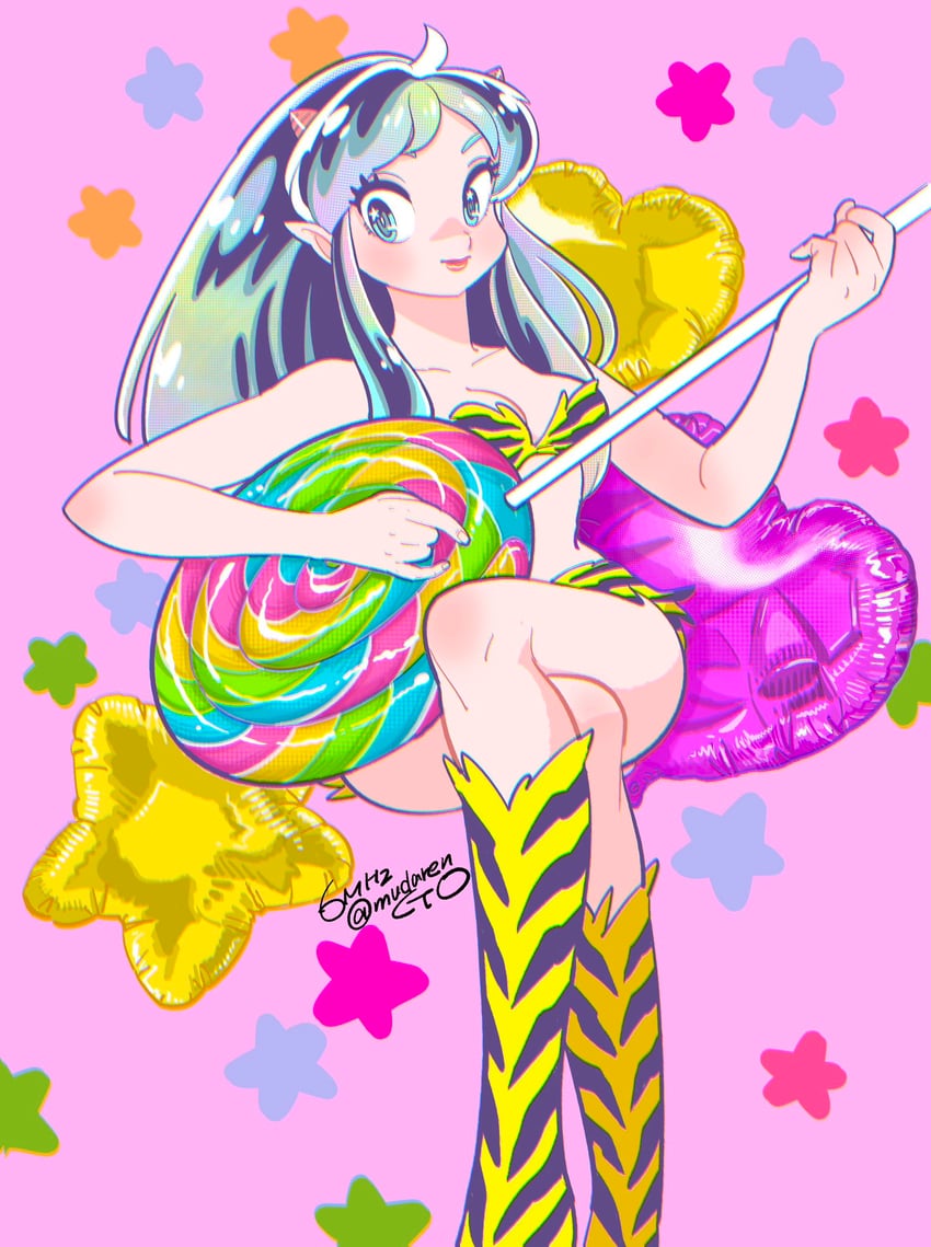 lum (urusei yatsura) drawn by muda_rengou_to_ziggy_stardust