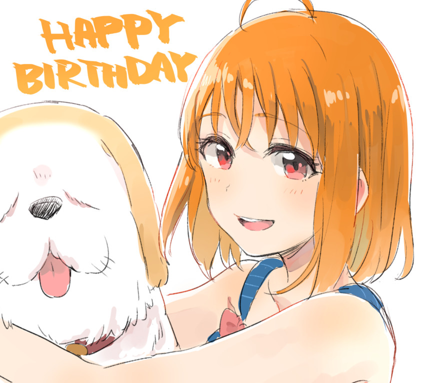 takami chika and shiitake (love live! and 1 more) drawn by musshu_(omu001)