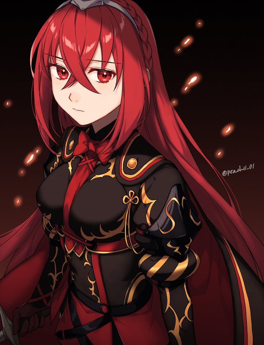 female alear (fire emblem and 1 more) drawn by shamu_(peach11_01)