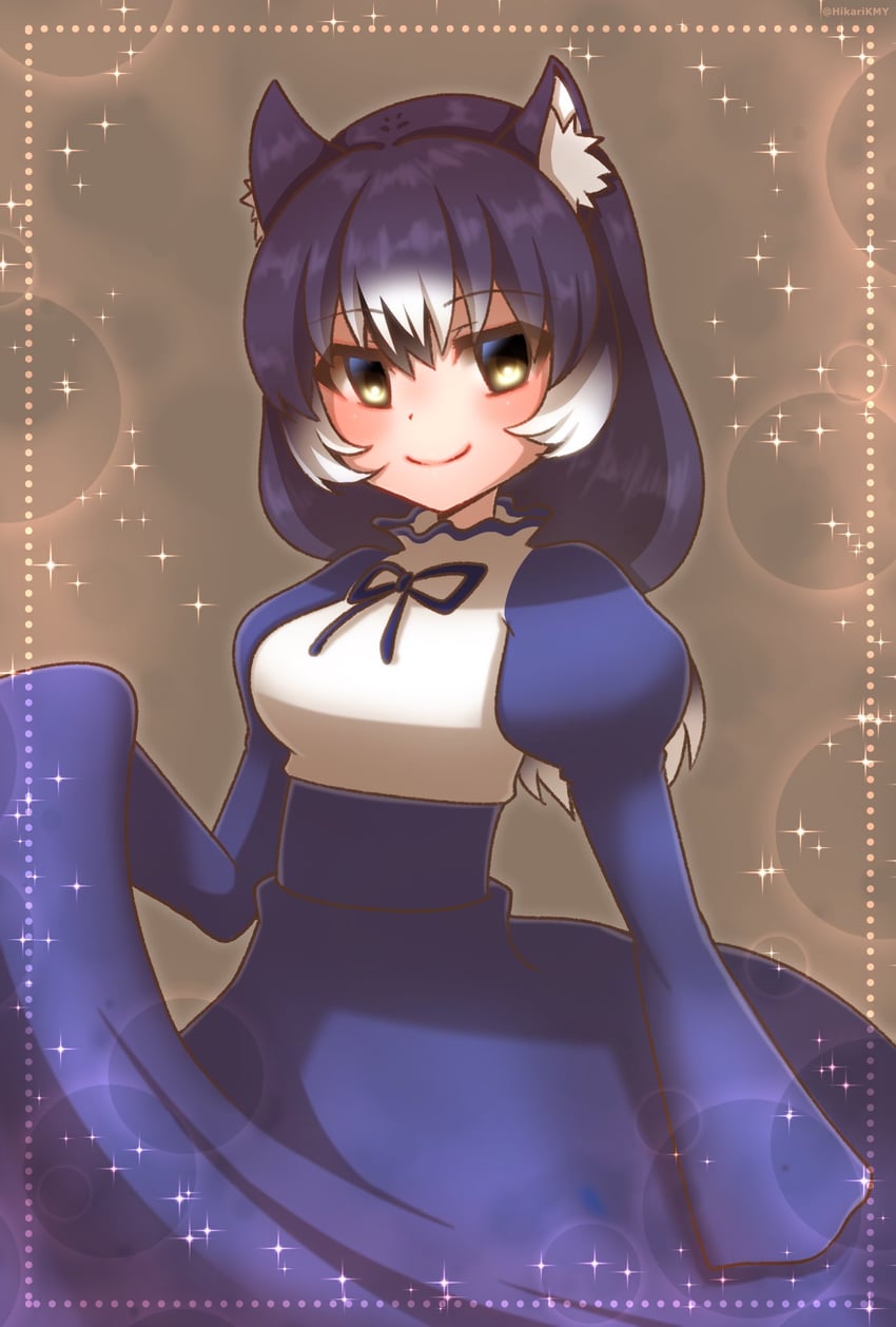dire wolf (kemono friends and 1 more) drawn by hikarikmy