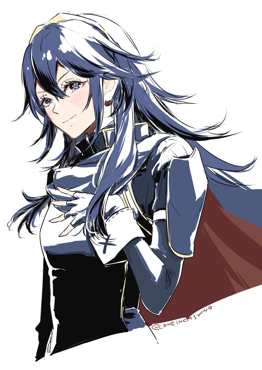 lucina (fire emblem and 1 more) drawn by umi_(_oneinchswing)