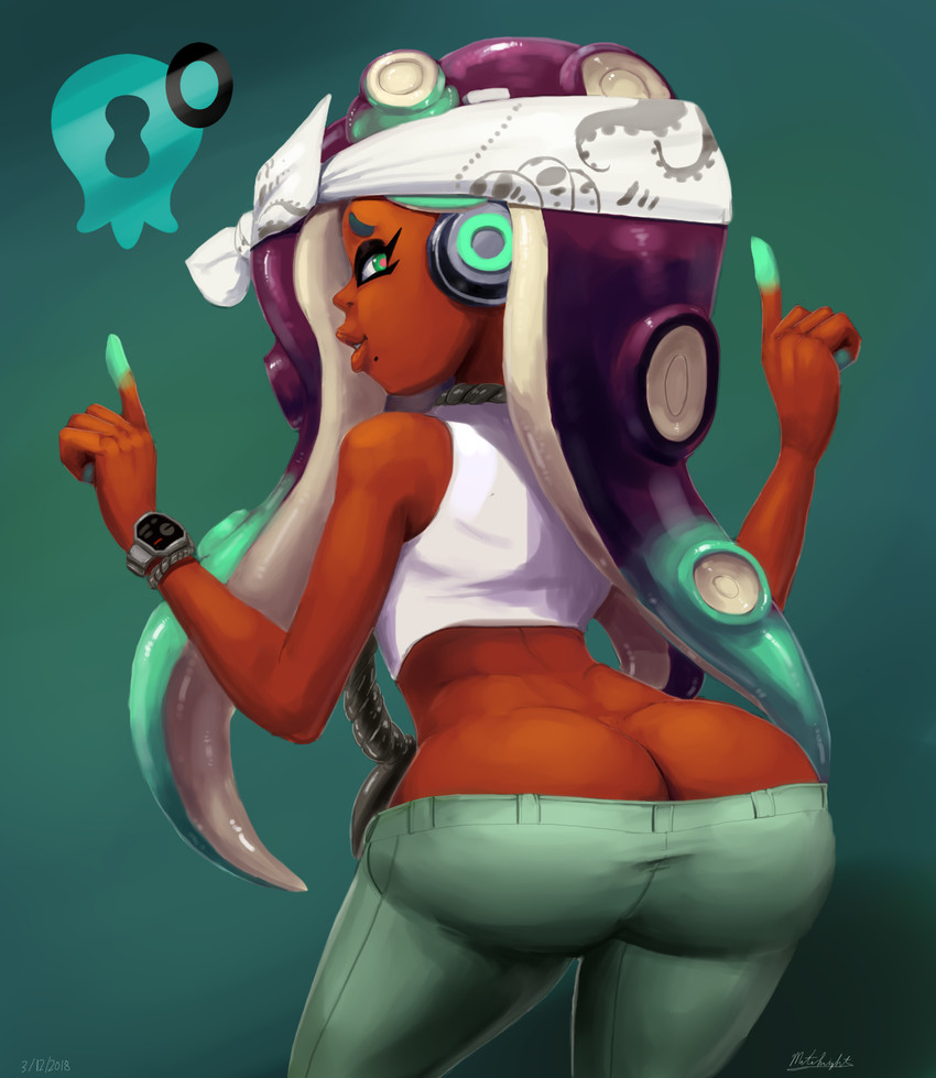 marina (splatoon and 2 more) drawn by mataknight