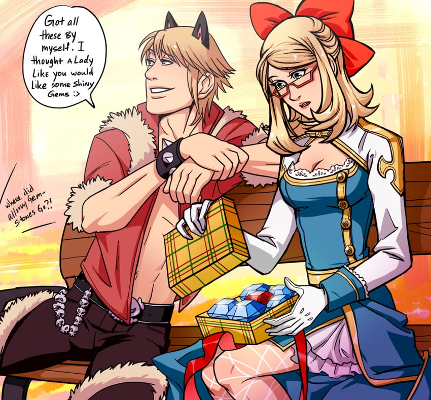 arch bishop and rogue (ragnarok online) drawn by wasabu