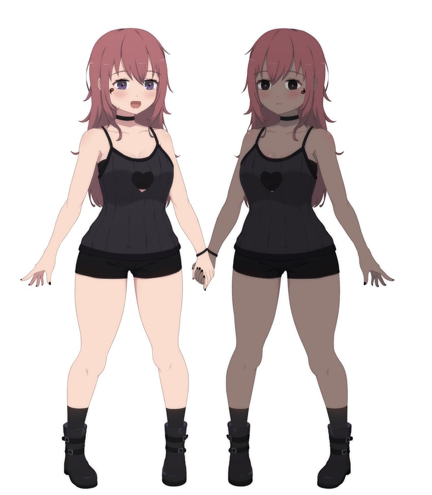rafi and lafi (aren't grim reapers supposed to be scary) drawn by kamuo