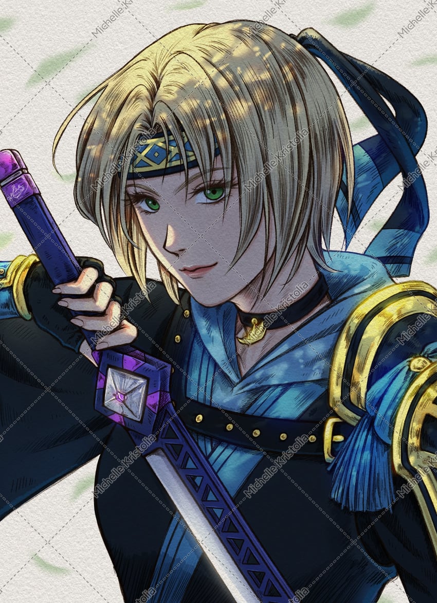 chrodechild (gensou suikoden and 1 more) drawn by michelle_kristolia