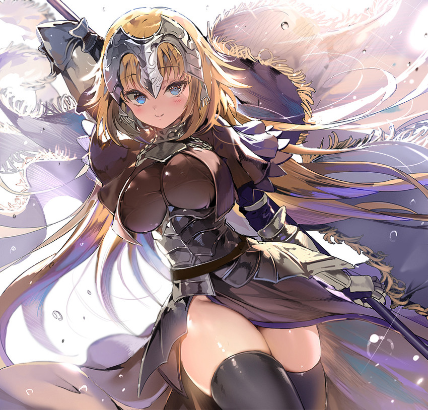 jeanne d'arc (fate and 1 more) drawn by raichi_(user_gwvk5732)