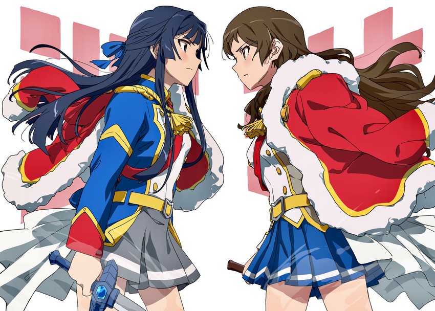 kitazawa shiho and mogami shizuka (idolmaster and 2 more) drawn by ayano_yuu_(sonma_1426)