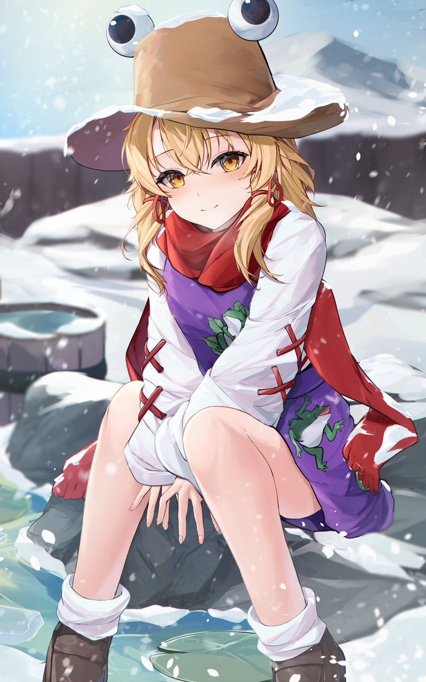 moriya suwako (touhou) drawn by orchid_(orukido)