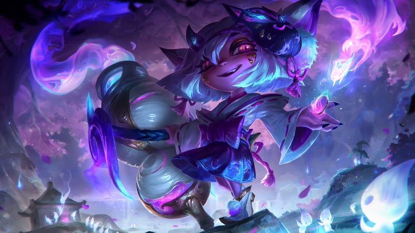 tristana and spirit blossom tristana (league of legends) drawn by hozure