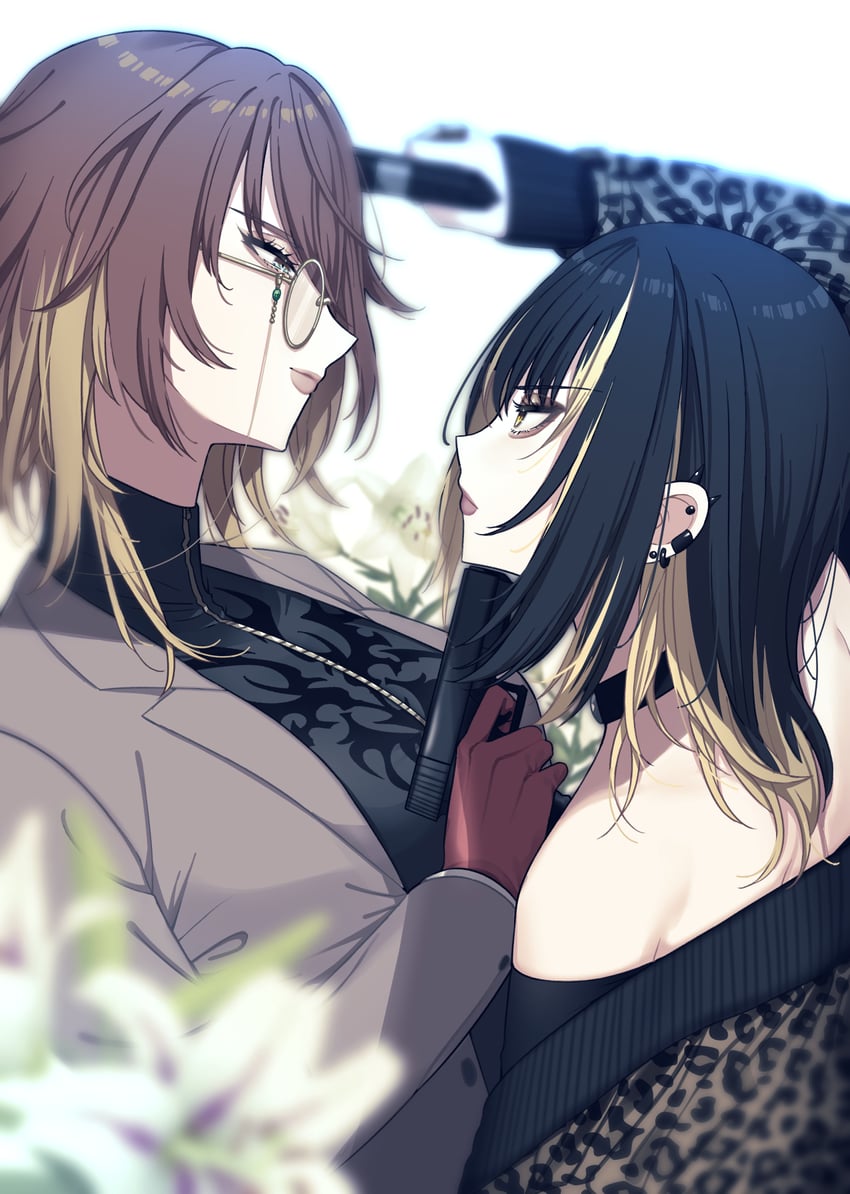 aketa mikoto and ikaruga luca (idolmaster and 1 more) drawn by maou_(demonlord)
