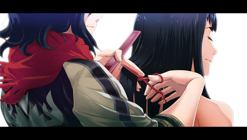 matoi ryuuko and kiryuuin satsuki (kill la kill) drawn by 71_(nanaichi_drafting)