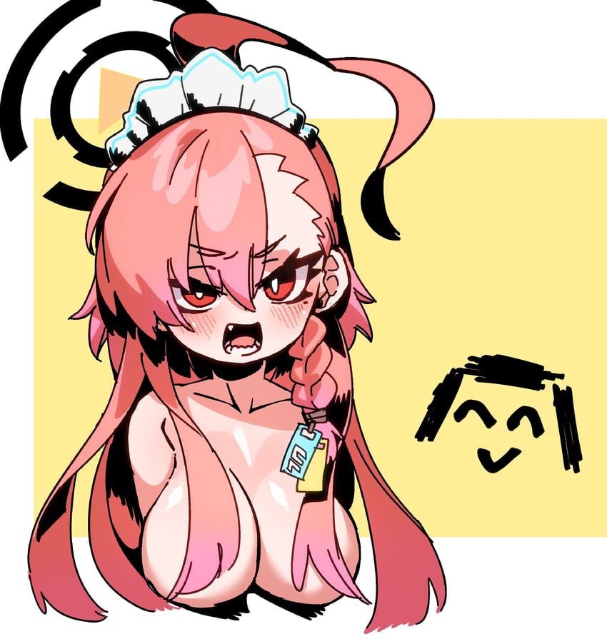 sensei, doodle sensei, and neru (blue archive) drawn by k.tomato