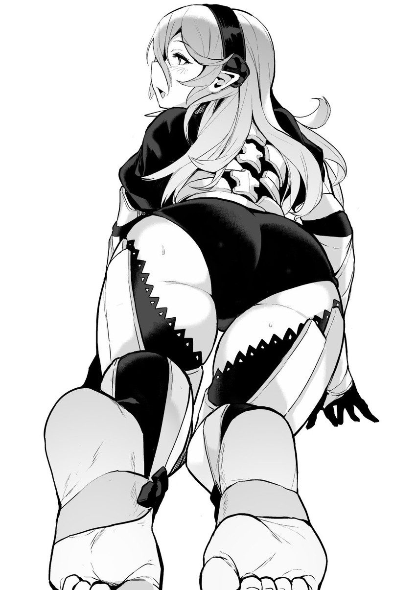 female corrin (fire emblem and 1 more) drawn by messatsu_tan
