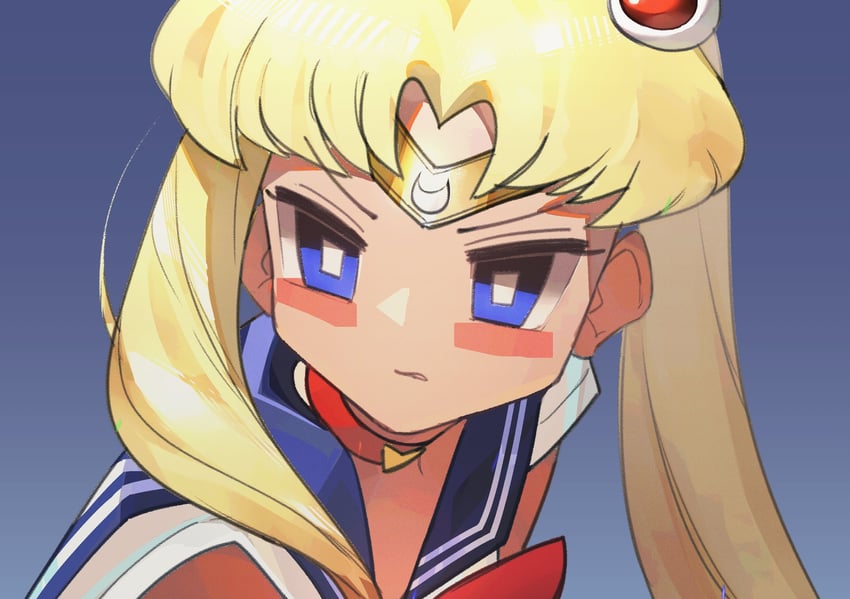 tsukino usagi and sailor moon (bishoujo senshi sailor moon and 1 more) drawn by saaal653