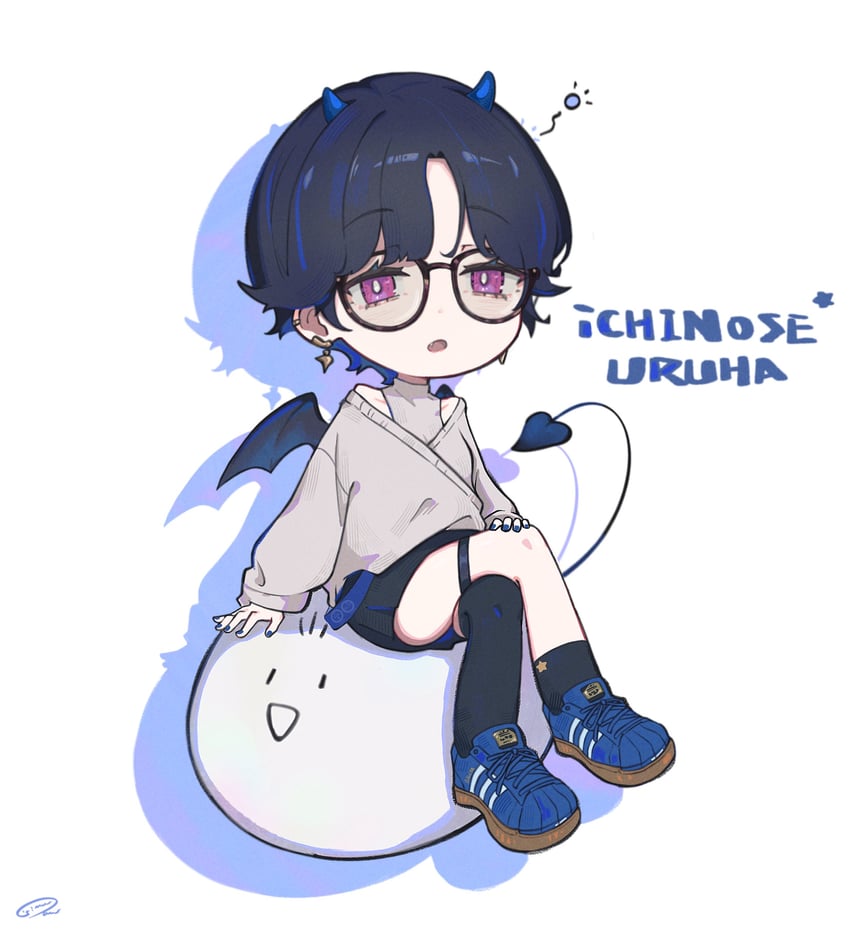 ichinose uruha (vspo! and 1 more) drawn by simuyutou
