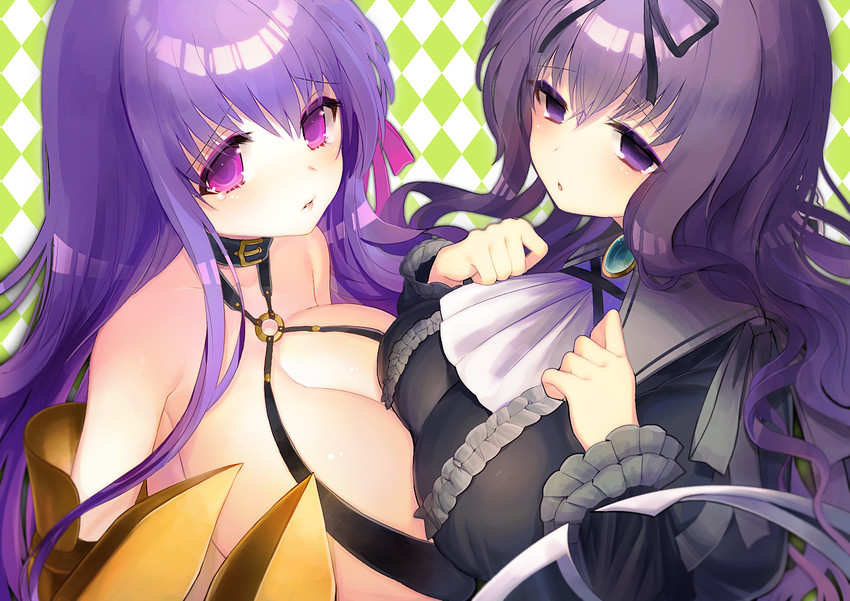 passionlip and murasaki (fate and 3 more) drawn by kirie_nozomi