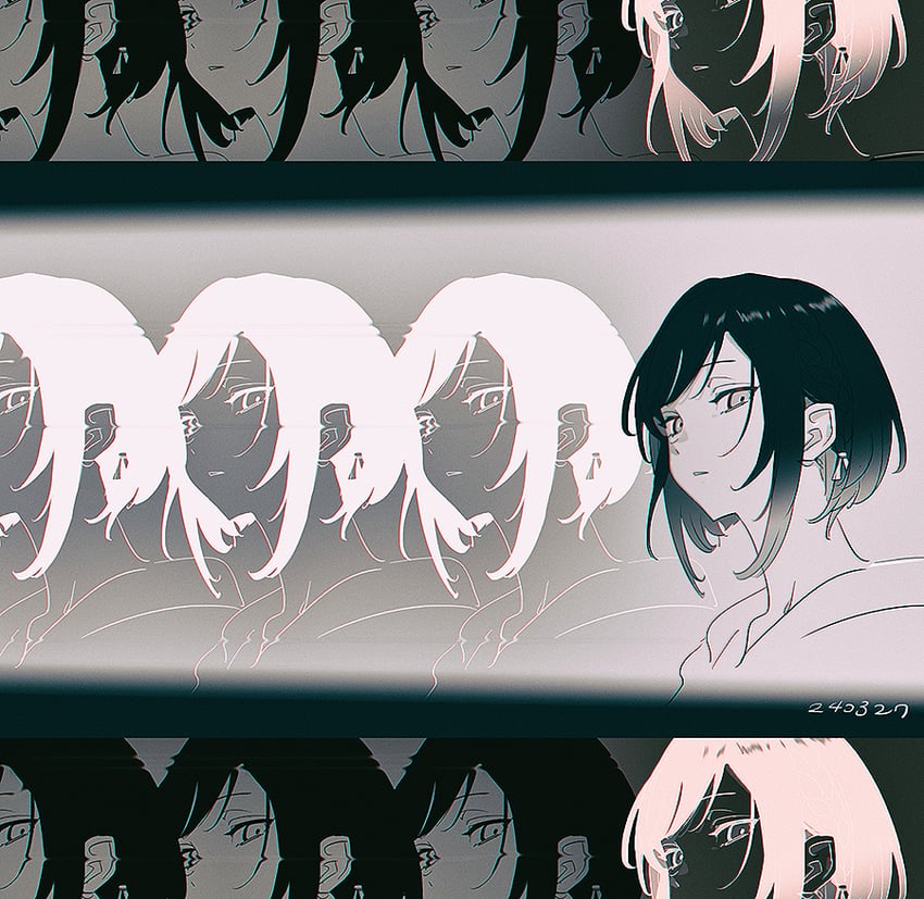 shinonome ena (project sekai and 2 more) drawn by haun