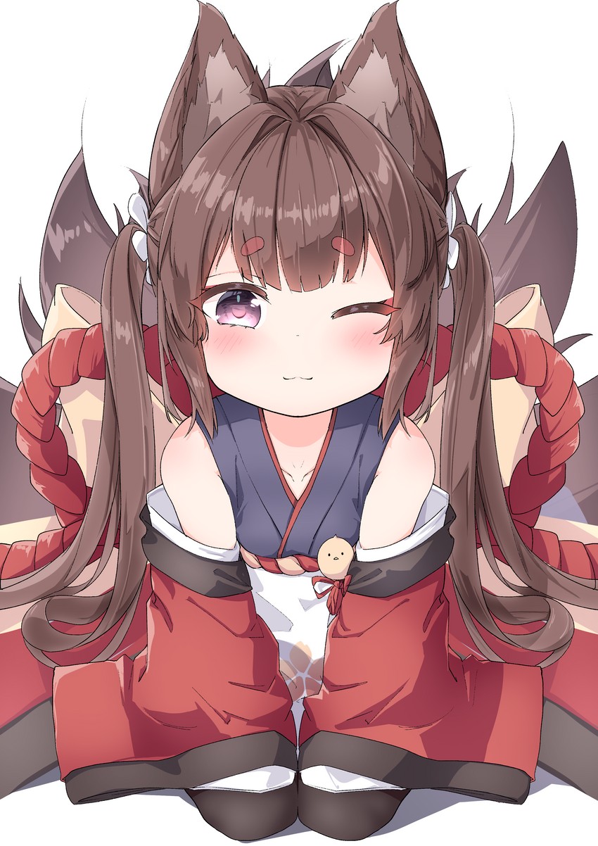 manjuu and amagi-chan (azur lane) drawn by uduki_(nissi)