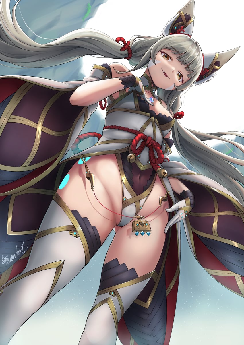 nia (xenoblade chronicles and 1 more) drawn by ravenhart
